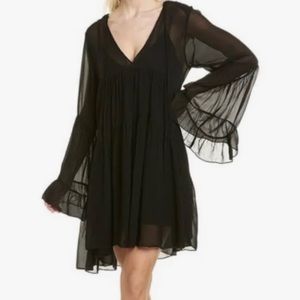 NWT Young Fabulous & Broke black long sleeve dress